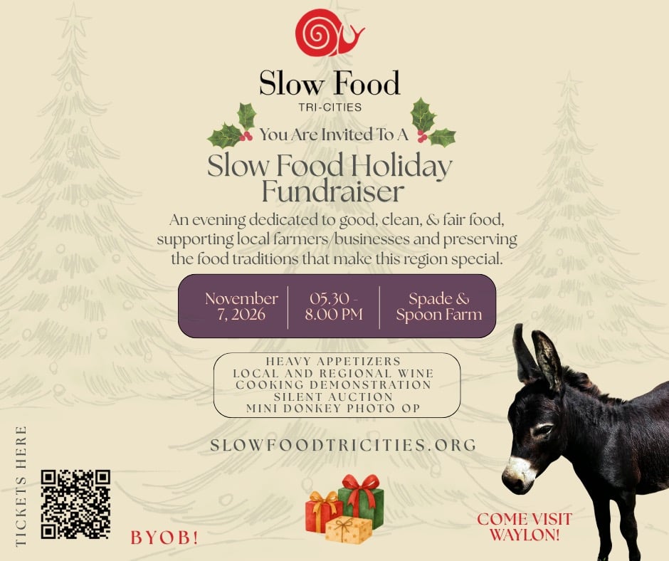 Slow Food Fundraiser E-Vite Nov 2026  (Facebook Post)